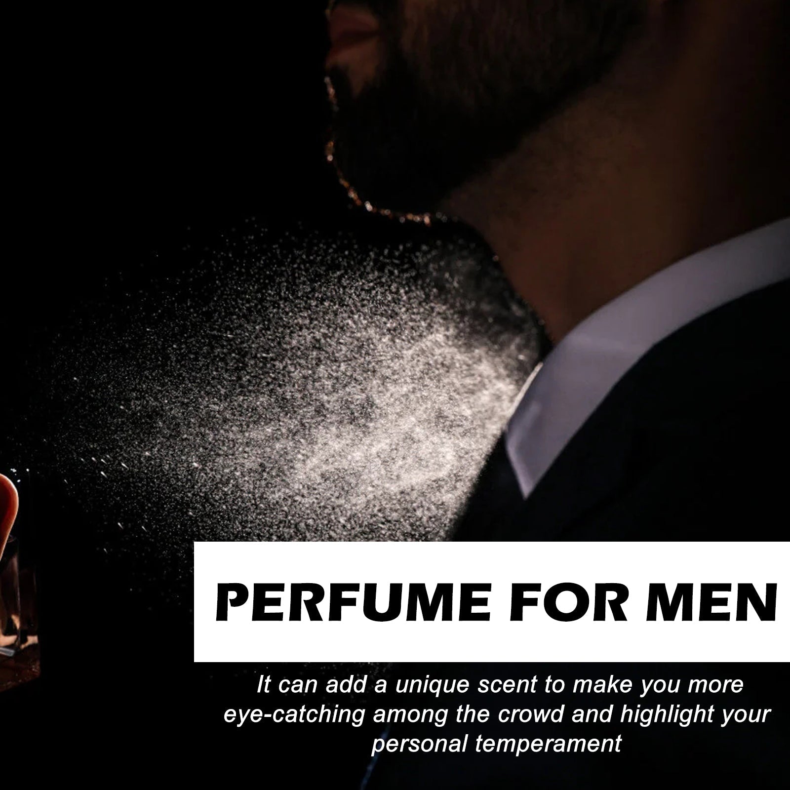 Men's Perfume, Body Fragrance Light Fragrance Natural Dating Atmosphere Lasting Fragrance Exudes Charm Niche Perfume