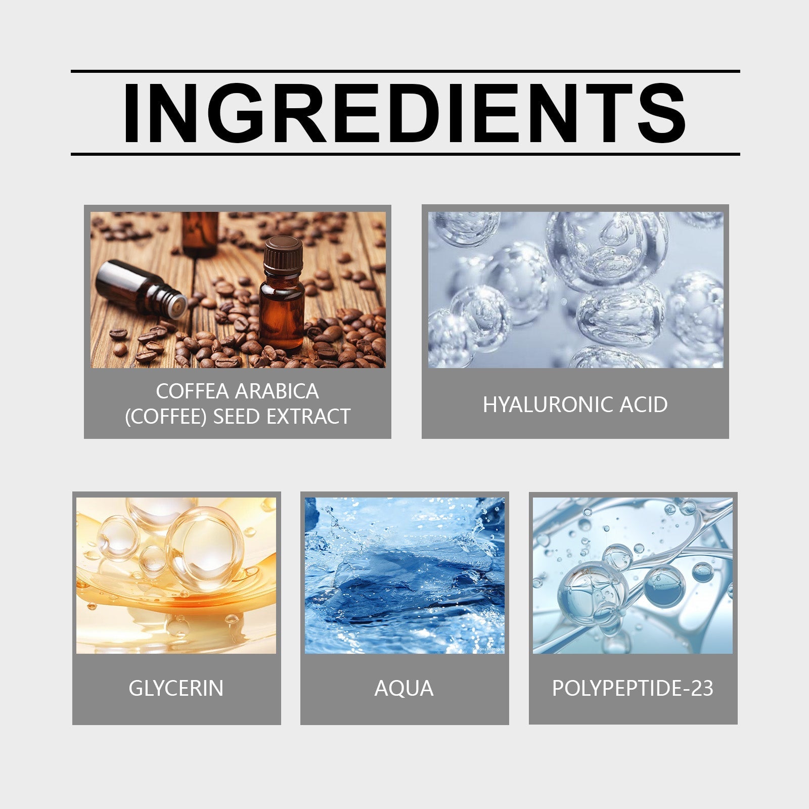 Eye Essence Moisturizes And Tightenes The Skin Around The Eyes, Lightening The Fine Lines And Bags Under The Eyes