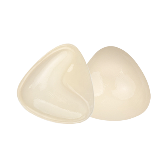 Triangle V-shaped thickened sponge chest patch small chest display large female double-sided self-adhesive chest pad