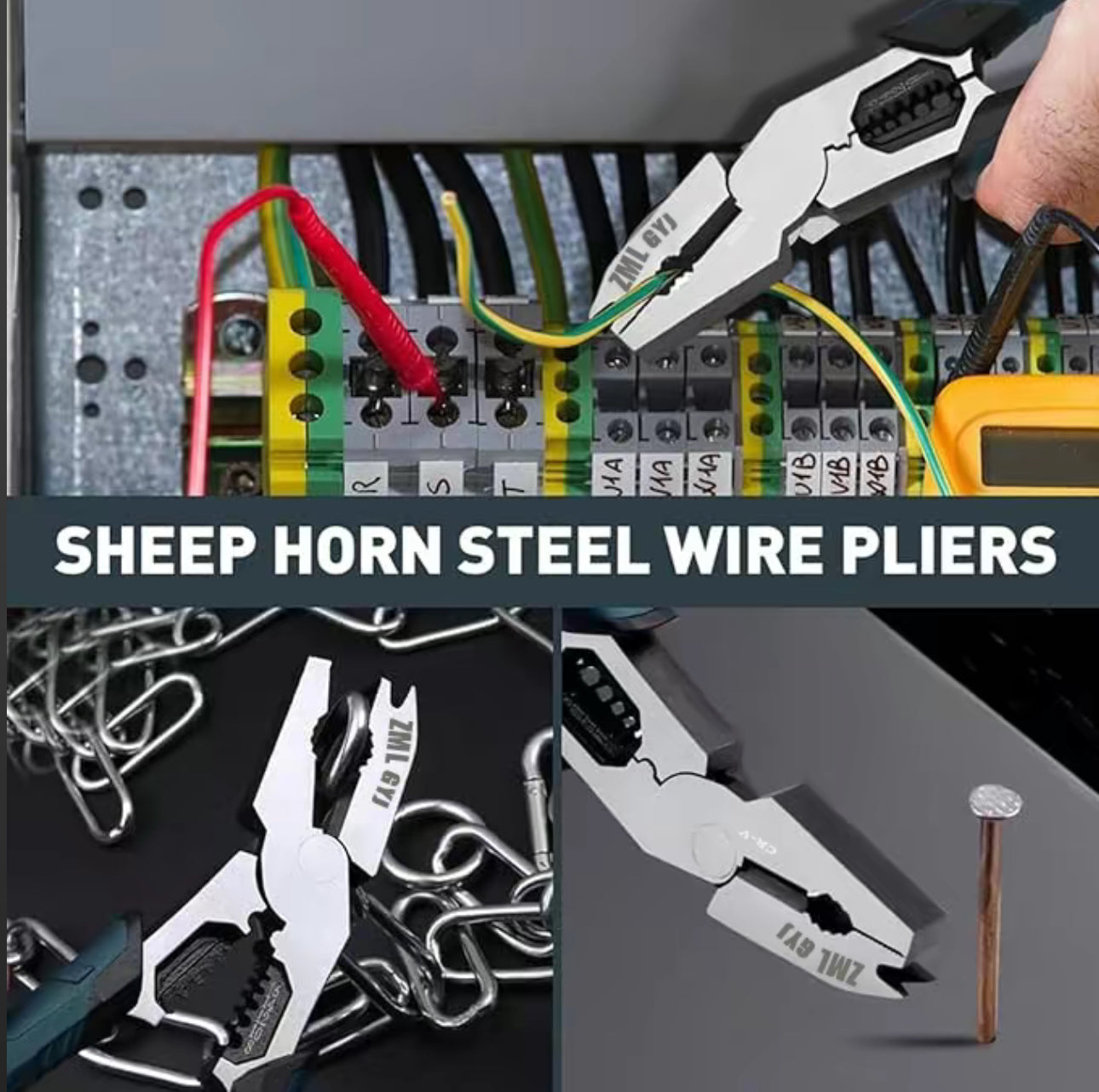 GripMax 6-in-1 Pliers