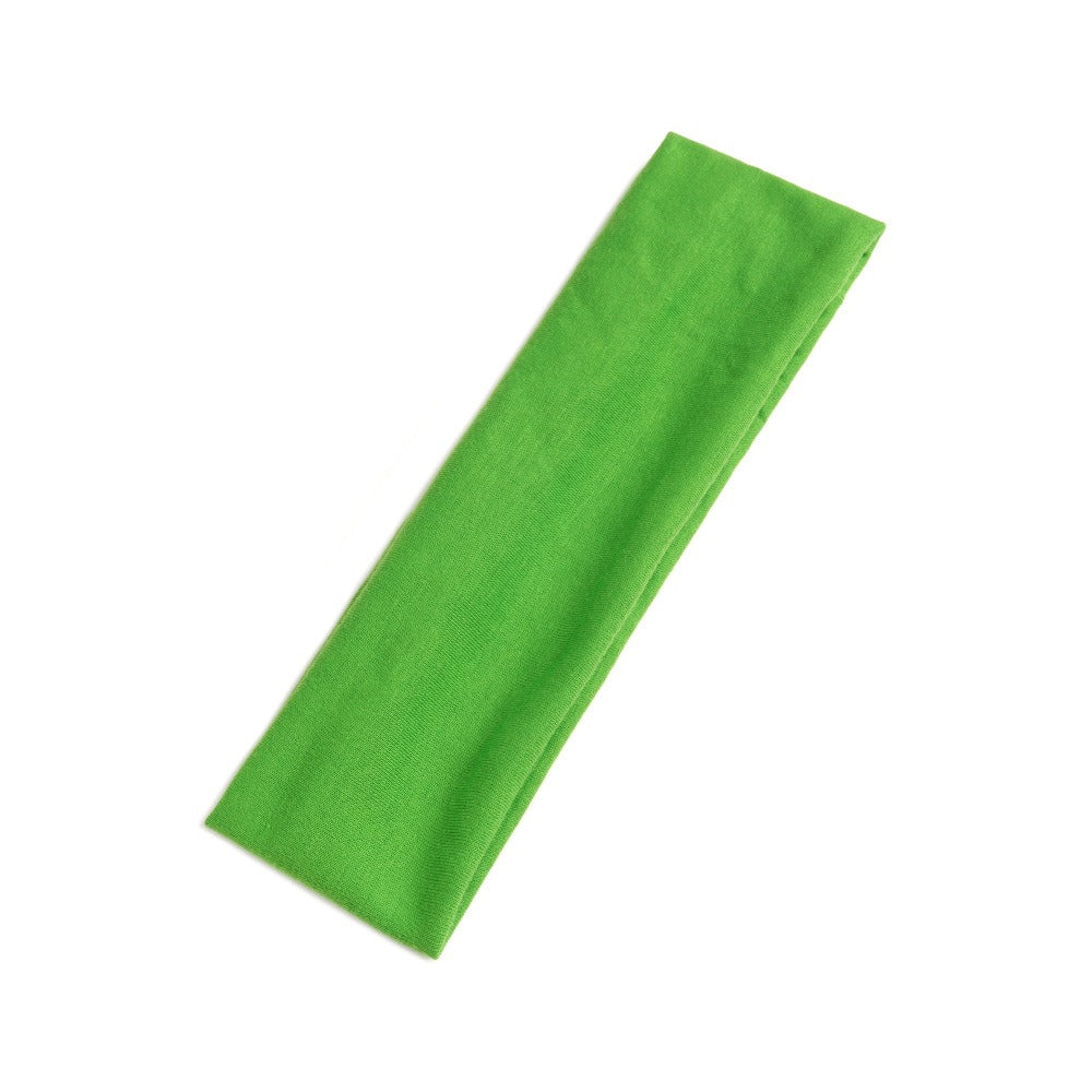 Simple Sports Headband Running Sports Anti Sweating Yoga Headband Unisex Solid Color Single Loop Headband