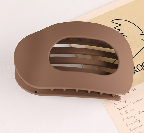 Banana clip vertical clip hair clip female back of head ponytail half tied hair twisted clip