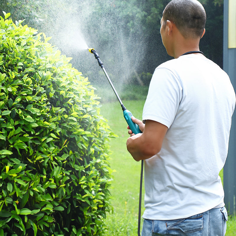 2400mAh Portable Electric Sprayer. 3 Nozzles, High - Pressure, for Garden Plant Watering