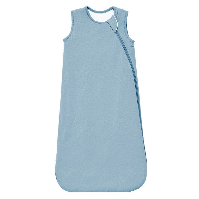 Baby sleeping bag spring summer autumn bamboo fiber all season universal children's anti kick sleeveless baby sleeping bag