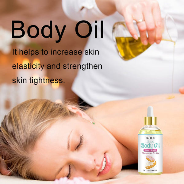 Body Oil, Skin Moisturizing Delicate Firming Skin Relaxing Body Muscle Massage Essence Oil