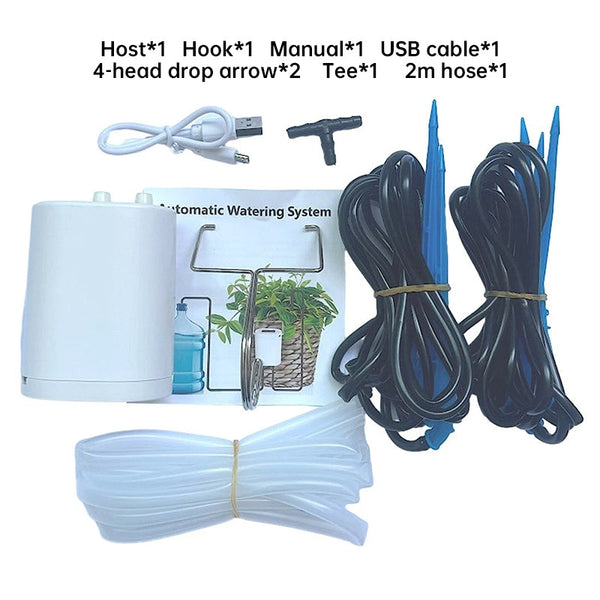 2/4/8/16 - Head Automatic Irrigation Controller, Plant & Flower Sprinklers, Drip Irrigation Kit, Potted Timer