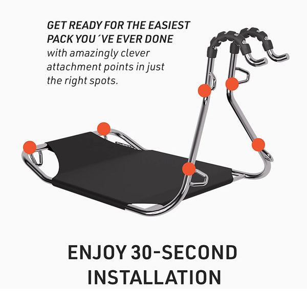 Folding front bike bag, metal bike basket, front carrier, panniers, bike luggage, mountain bike accessories