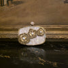 Iris – Handcrafted Mother of Pearl Floral Luxury Clutch