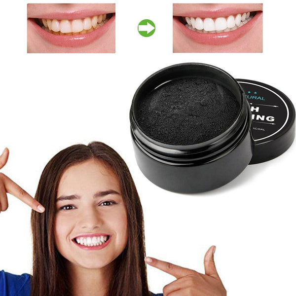 1 PCS Teeth Whitening Oral Care Charcoal Powder Natural Activated Charcoal Teeth Whitener Powder Oral Hygiene - Gifts for You 'n Me