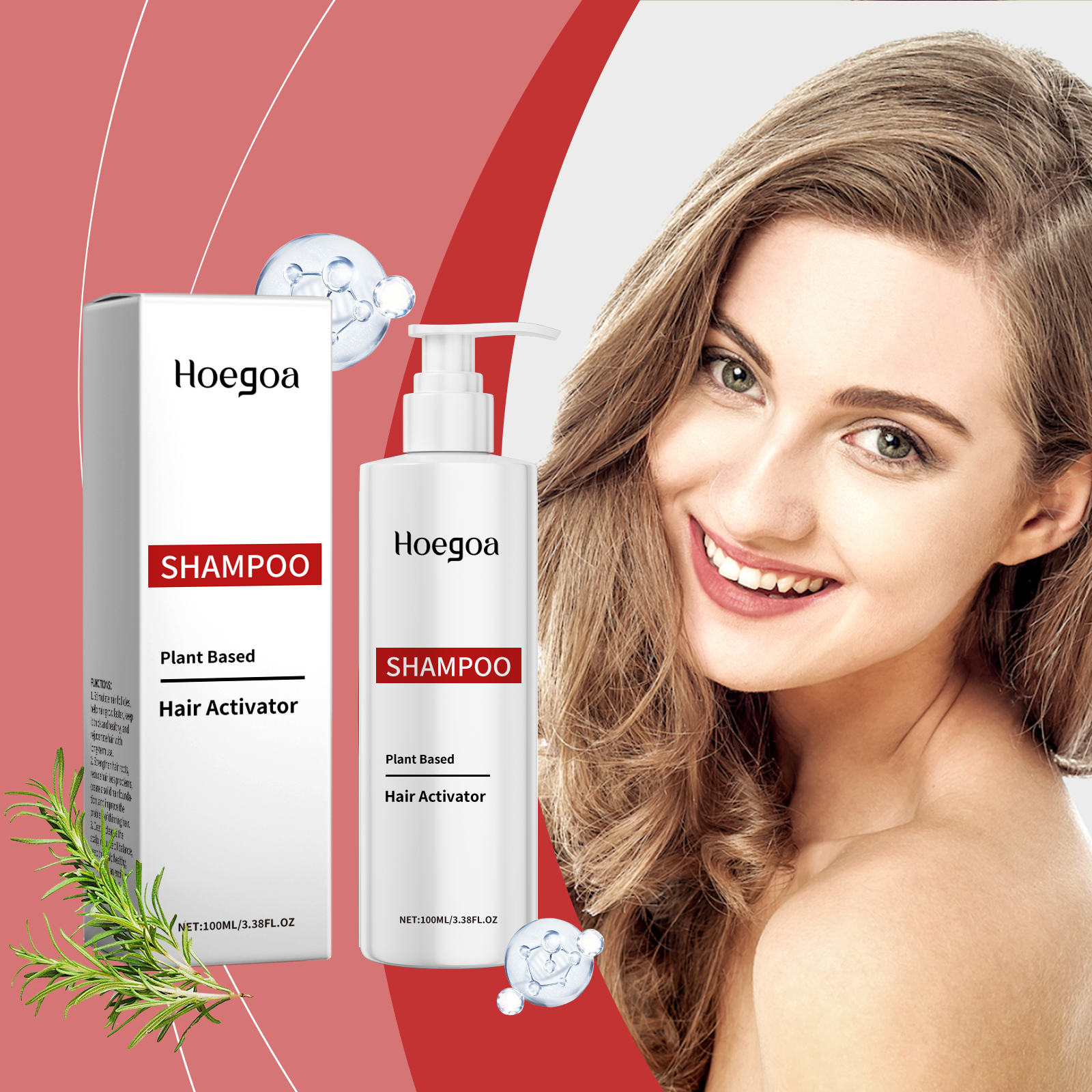 Repair Shampoo Nourishes Scalp, Hydrates Hair, Strengthens Hair, Fluffs And Refreshes Hair