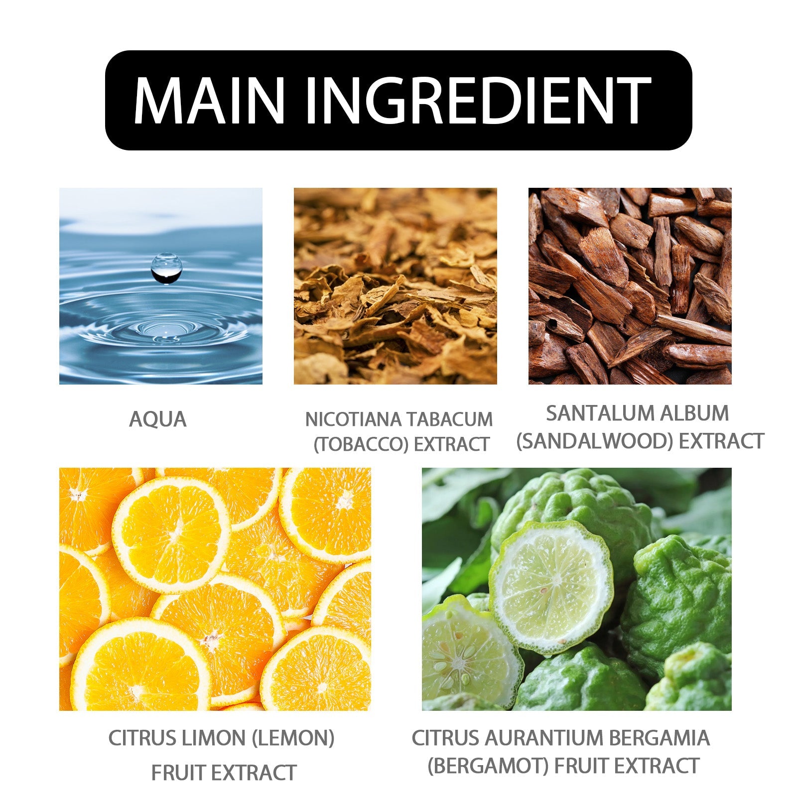 Neutral Wood Perfume Fresh Neutral Light Lasting Wood Tobacco Fragrance Fragrance For Men And Women