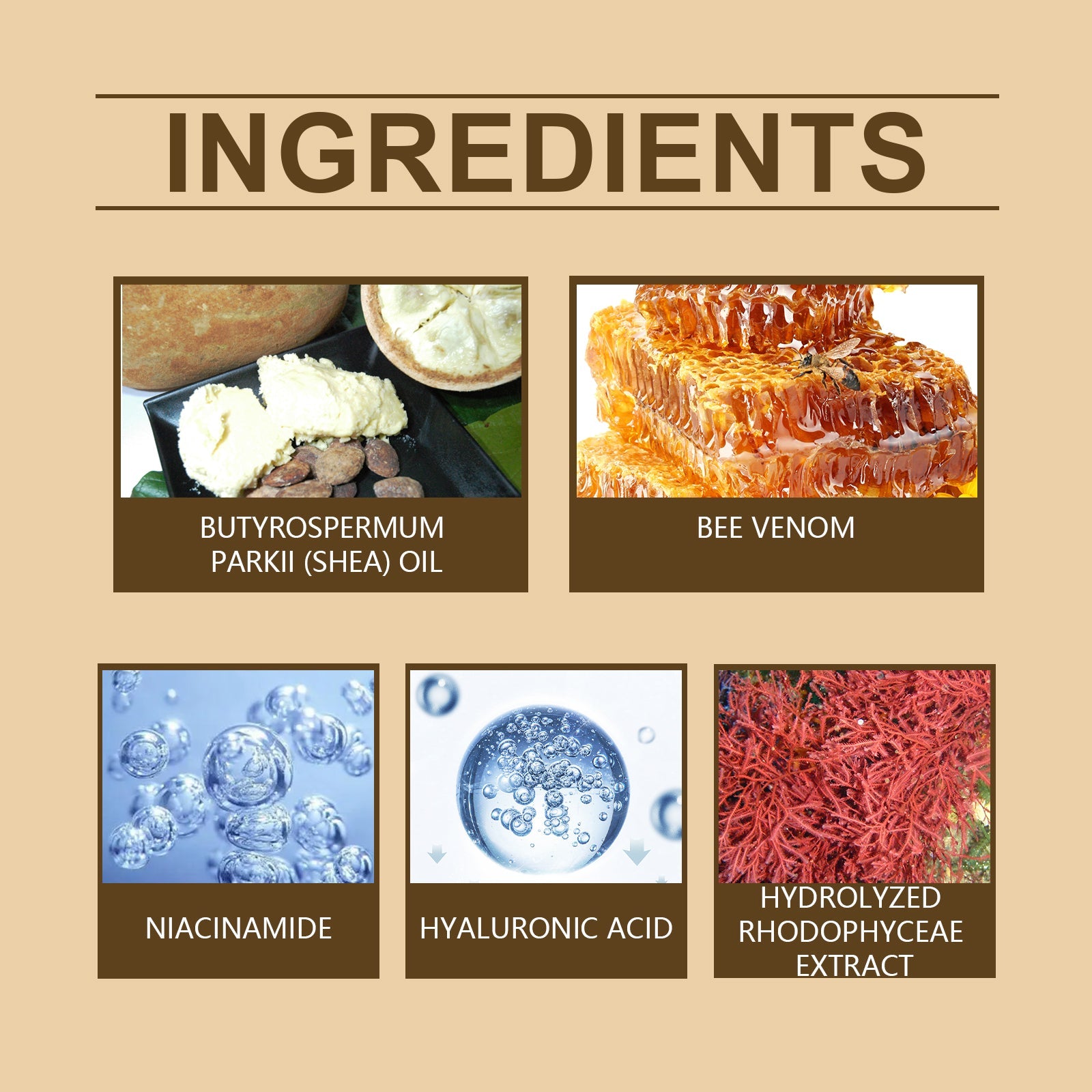 Bee Venom Skin Repair Essence, Body Skin Smoothing And Firming Gentle Moisturizing Massage Treatment Essence