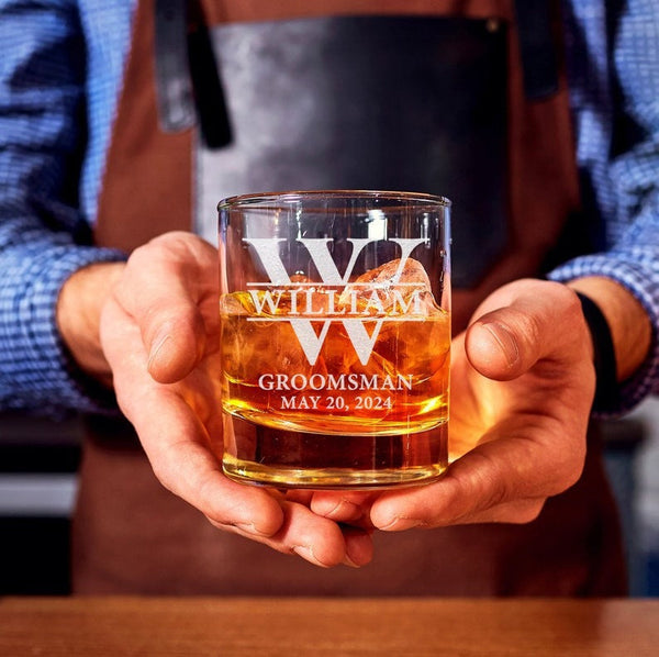 Whiskey glass foreign liquor glass strong liquor glass Father's Day gift glass