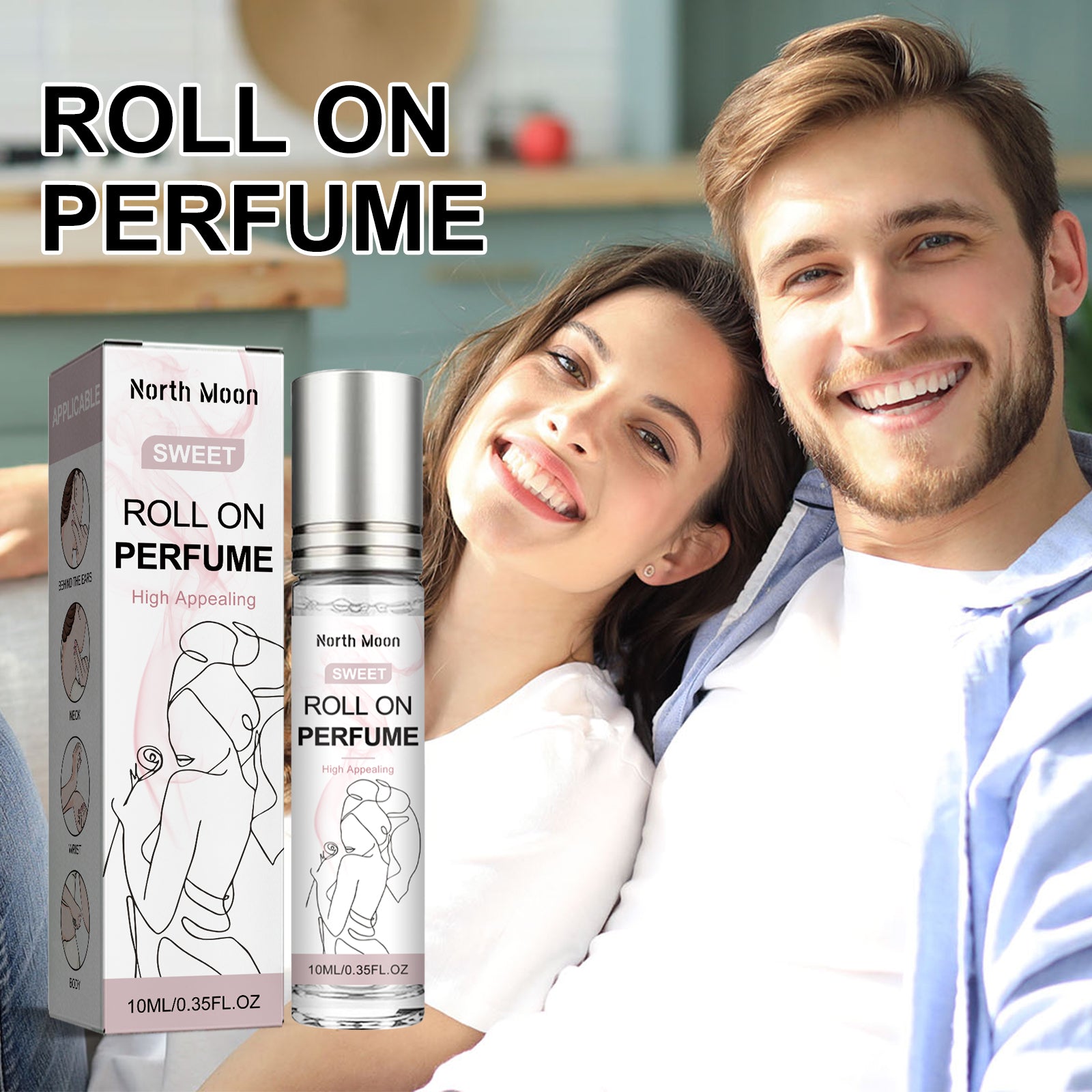 Roll On Perfume, Natural Fresh Lasting Fragrance Dating Atmosphere Portable Niche Perfume