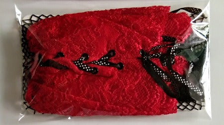 BEILEISI Widened Lace 2078 Funny Long Tube Net Socks Strap Sexy Thigh Socks