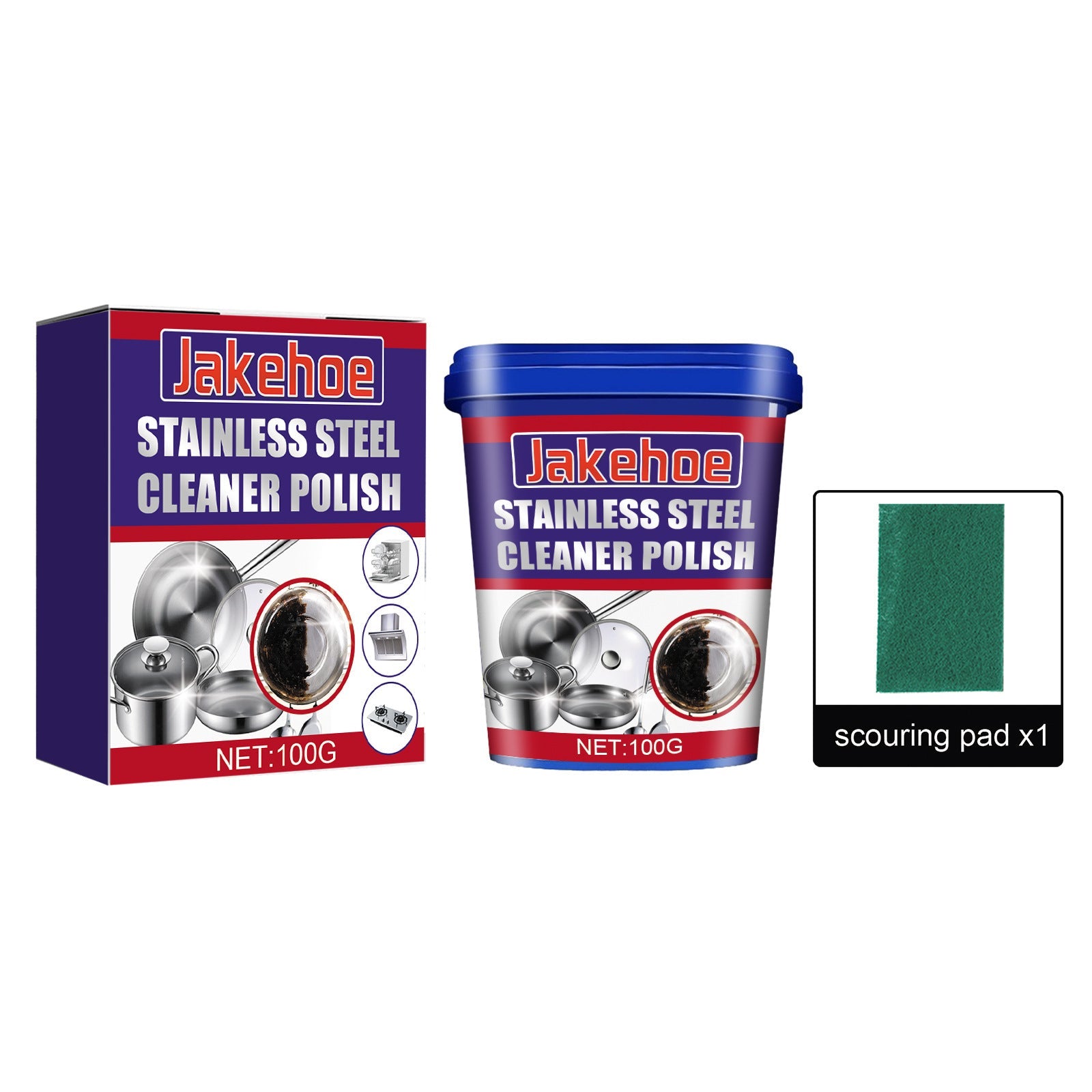 Stainless Steel Cleaner Polish, Kitchen Appliances Stove Hood Clean The Bottom Of The Pot Black Dirt Stains Rust