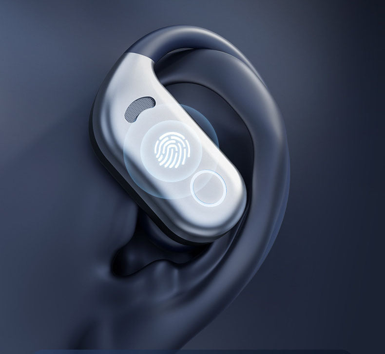 M78 Open Bluetooth Earphones Noise Reduction Wireless Ear Hanging Running Sports Digital Display Earphones