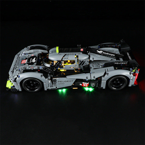 Compatible with LEGO bricks LED lighting 42156 Peugeot 9X8 24-hour Le Mans hybrid sports car