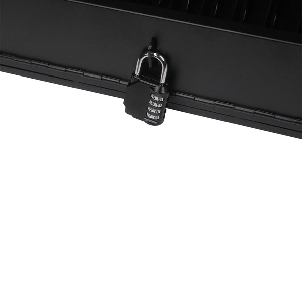 16 Bay Charging Cabinet for Laptop Chromebook Locking Charging Station-BLACK