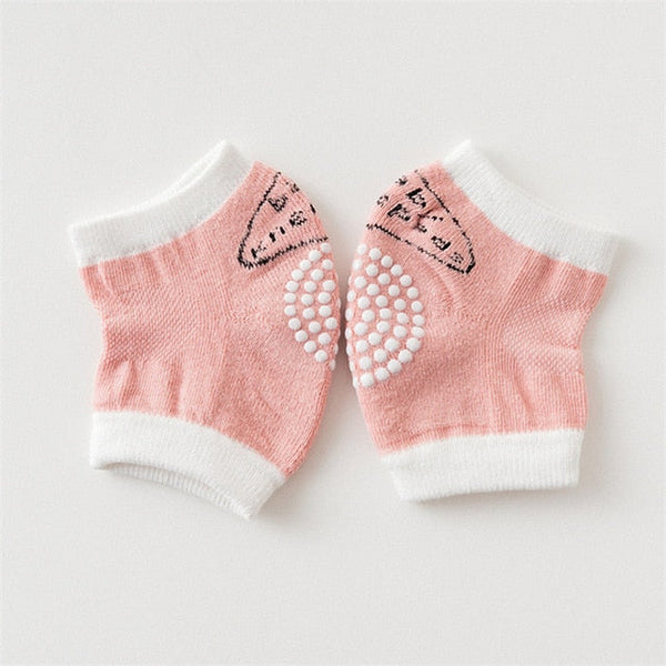 0-18 Months babys Non-slip Baby Kneecap Summer Children's Cotton Knee Pad Baby Crawling Knee Pads Terry Thick Mesh Breathable - Gifts for You 'n Me