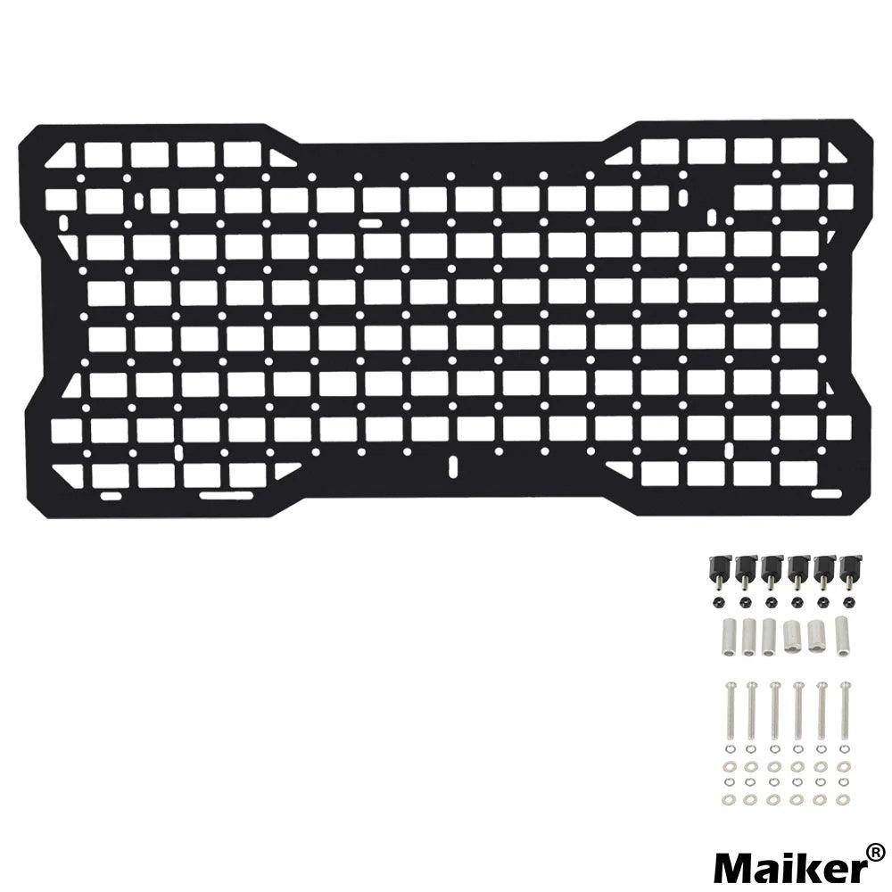 JK&JL Tailgate Tactical Panel for Wrangler Tailgate Tool Kit/JL Organizer Racks Compatible with Jeep Wrangler 2007-2022 JK JKU &