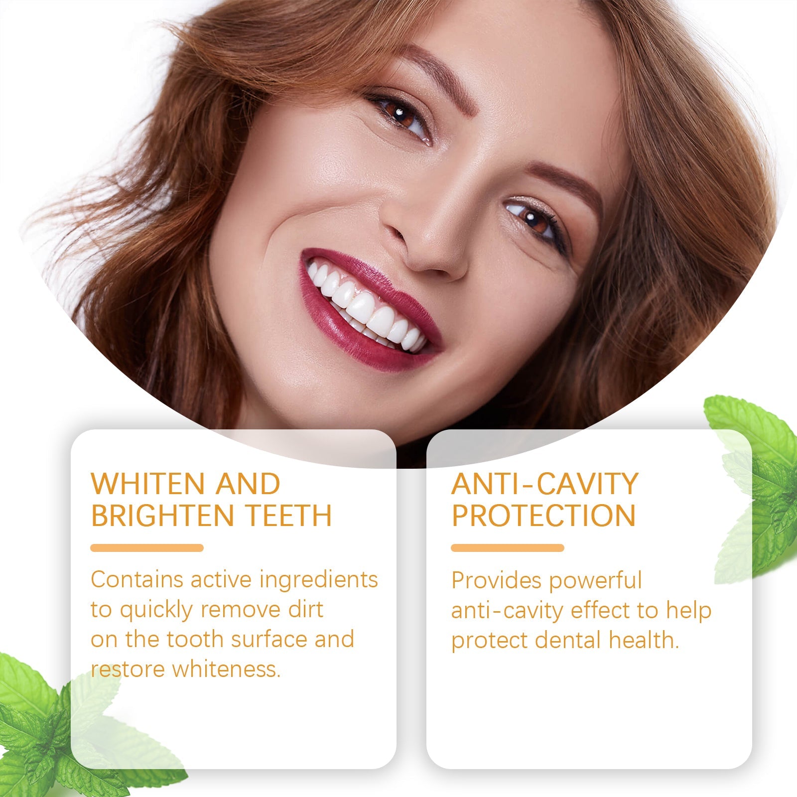 Oral Care Toothpaste, Clean Teeth, Remove Stains, Care For Oral Health Environment Care Toothpaste