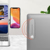 Multi Screen Support Laptop Side Mount Connects Mobile Phone Bracket Monitor Display Clip Adjustable Phone Stand Holder - Silver