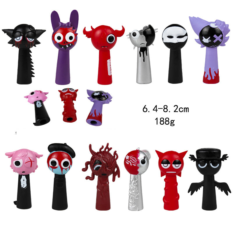 Rhythm Box Hand Office Boy Depler Simon Jevin Music Game Peripheral Model Ornament