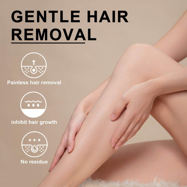 Hair Removal Body Butter, Gentle Hair Removal Non-Irritating Underarm Leg Hair Hand Hair Deep Cleansing Hair Removal Cream For Skin