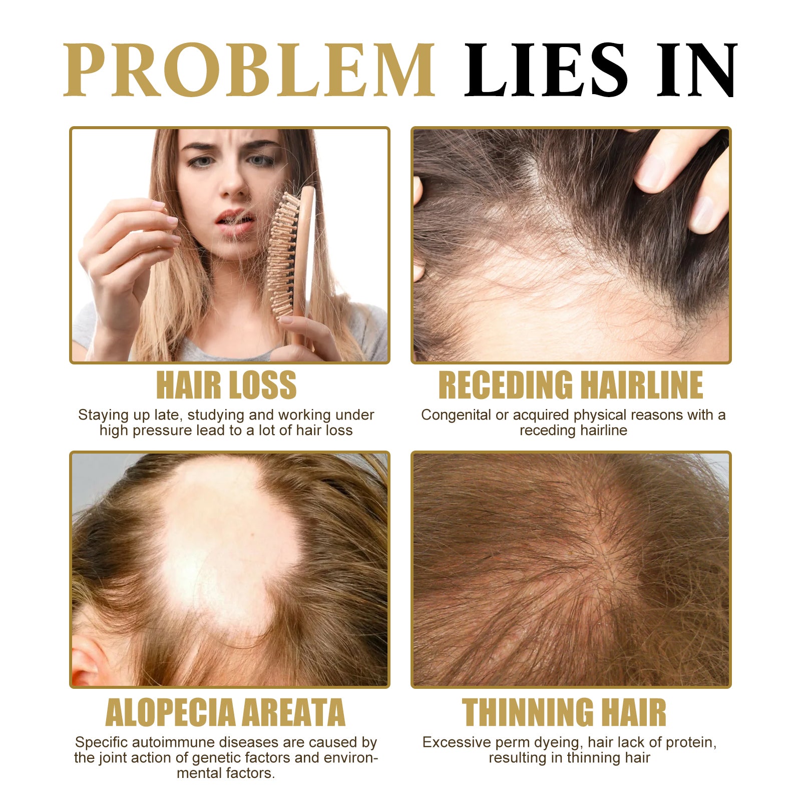 Ginseng Massage Essence, Moisturizes Scalp Strengthens Hair Prevents Loss Hair Care Essence