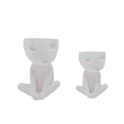 Creative art flower pot with drainage hole multifunctional indoor and outdoor decoration