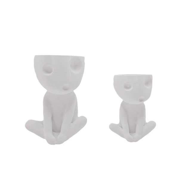 Creative art flower pot with drainage hole multifunctional indoor and outdoor decoration