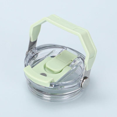 Reusable 30oz Straw Lid - BPA-free, flip cover, dishwasher safe, leak/spill-proof. Stanley tumbler accessory.
