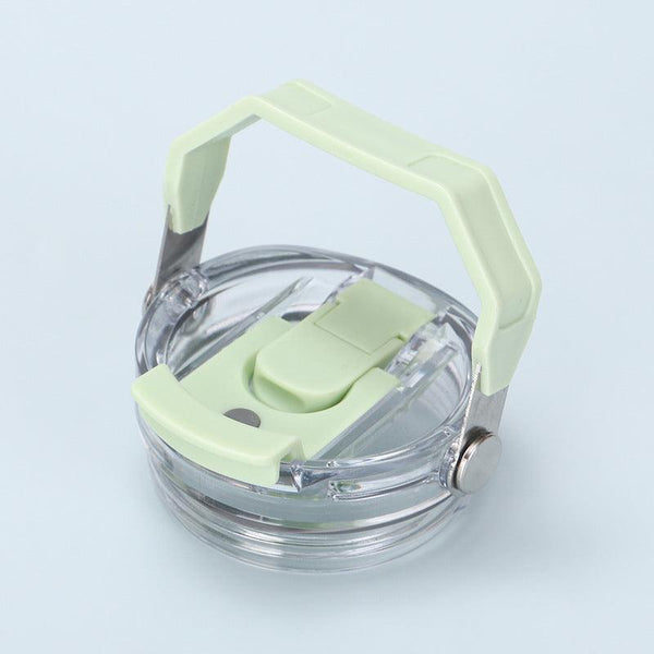 Reusable 30oz Straw Lid - BPA-free, flip cover, dishwasher safe, leak/spill-proof. Stanley tumbler accessory.