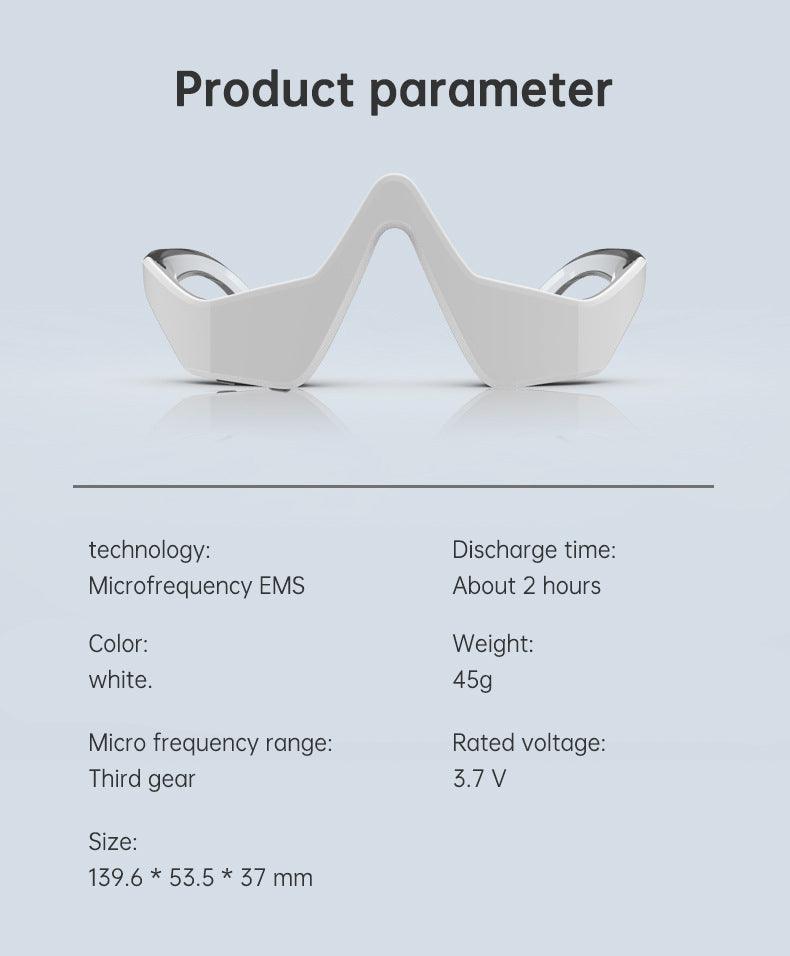 Led Red Light Therapy Device Anti-aging Micro-current Ems Eye Massager 3d Eye Vibration For Eye Wrinkle Dark Circle Remova