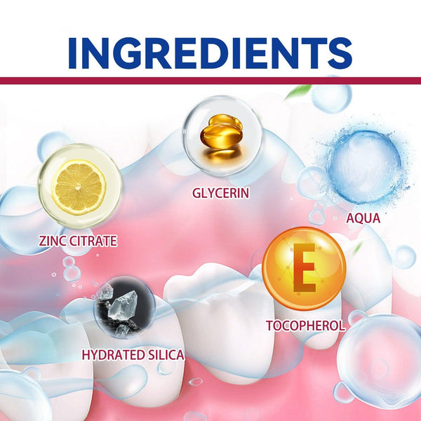 Anti-Cavity Gum Health Toothpaste, Clean Teeth Yellow Stains And Tartar Breath Fresh Clean Tooth Care Toothpaste