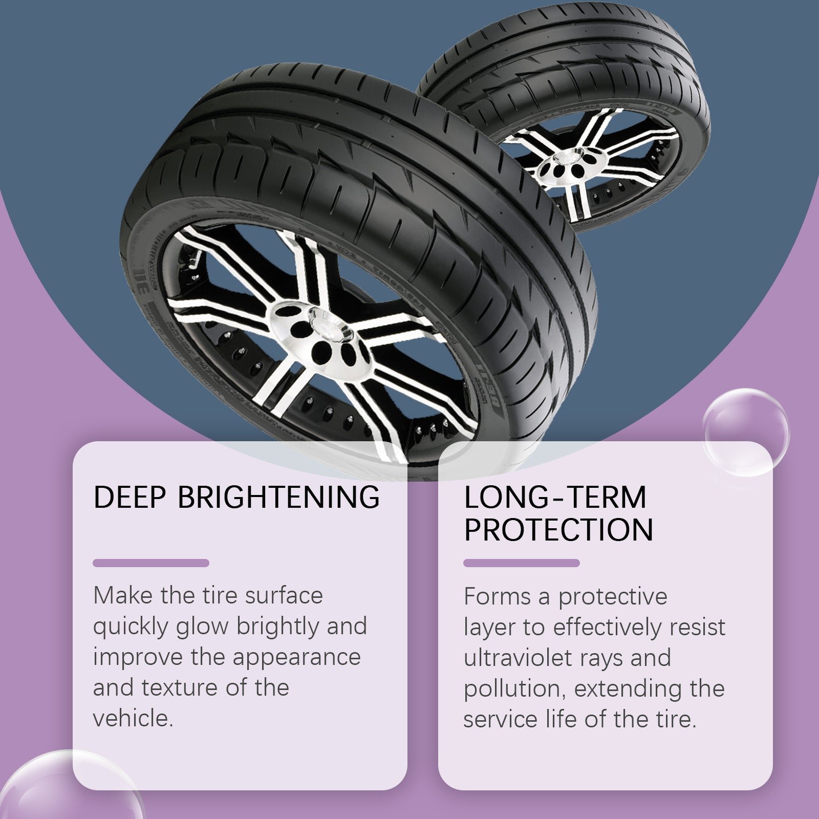 Automobile Tire Polishing Paste, Tire Cleaning, Rust Removal, Polishing, Brightening And Anti-Stain Wheel Retreading Paste