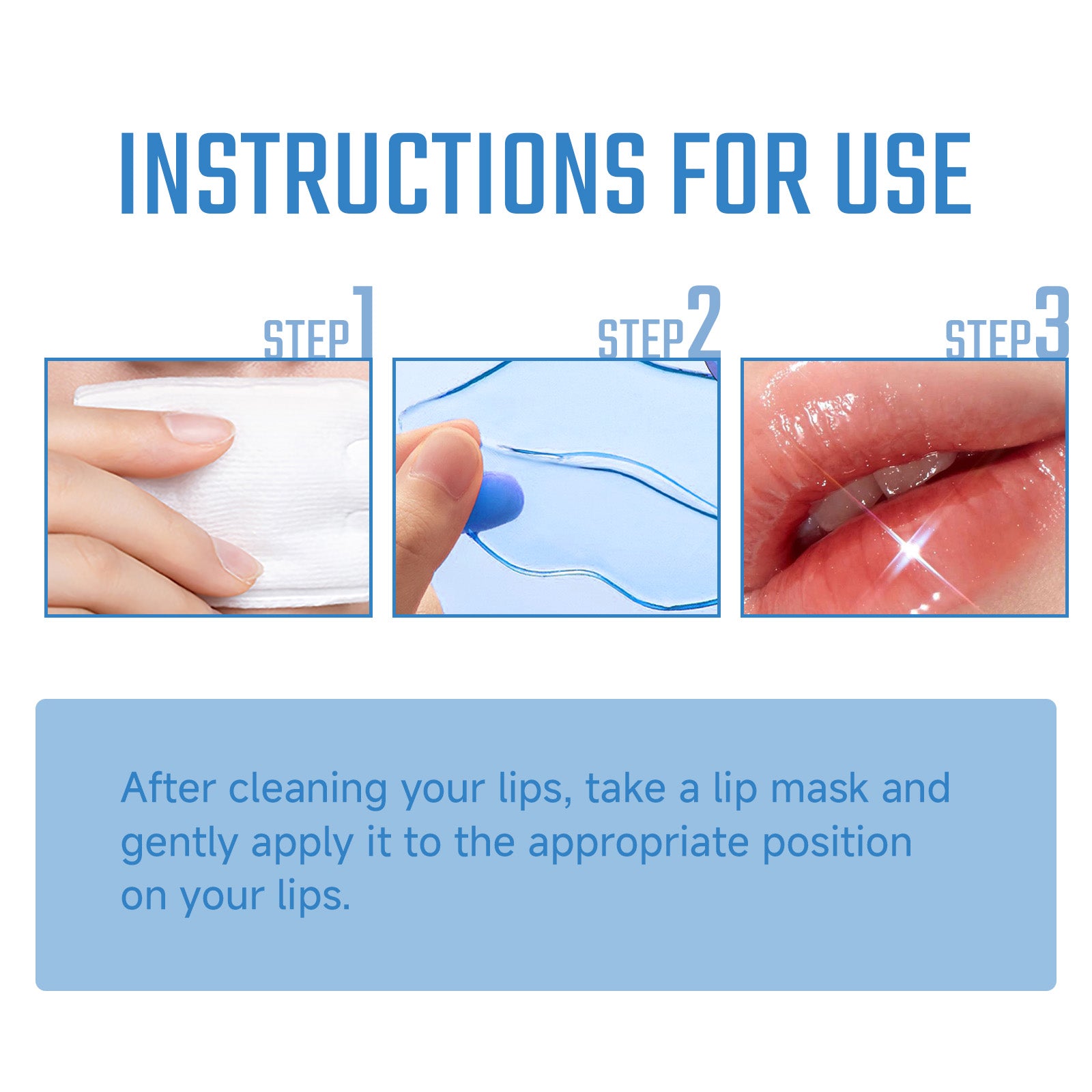 Collagen Lip Mask For Lip Protection Against Dry Cracks Fade Lip Lines And Dead Skin Moisture Lip Mask