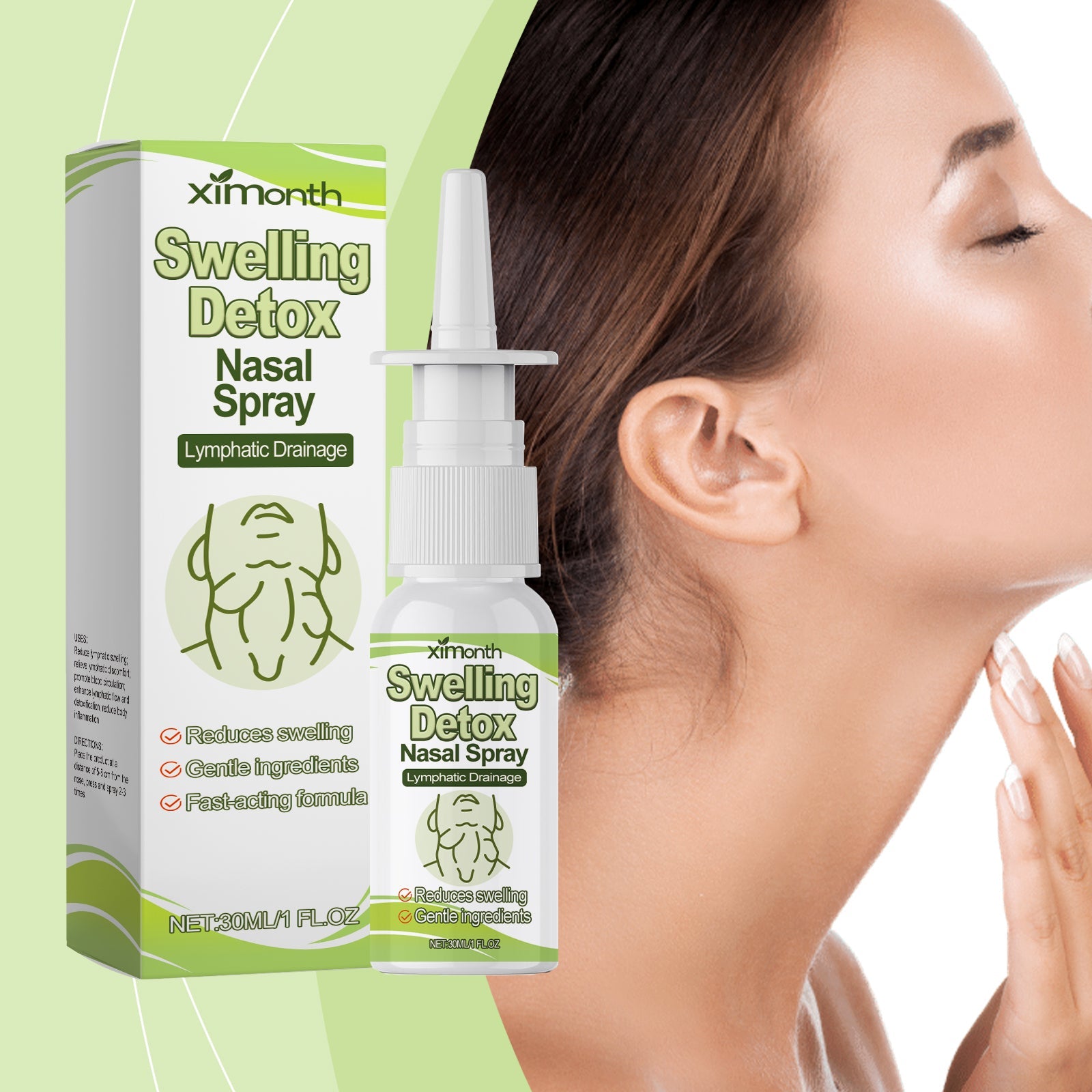 Nasal Spray Cleanses Nose Breathable Comfort Nasal Spray Daily Care For Uncomfortable Nose