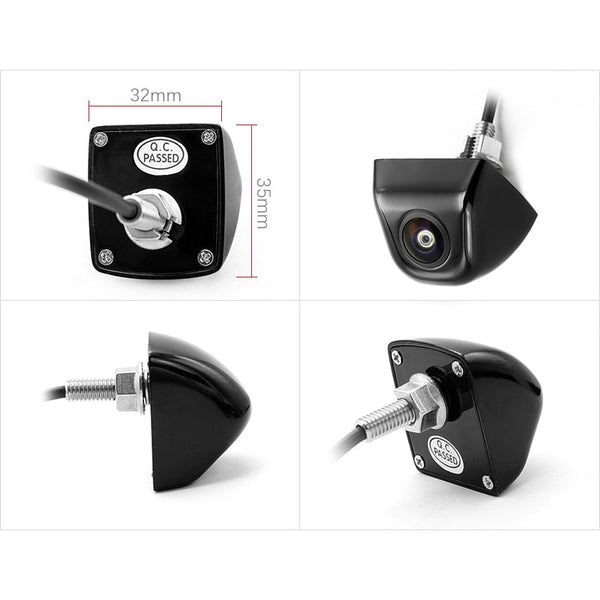 GreenYi 170 Degree Fish Eye Lens Starlight Night Vision Vehicle Rear / Front View Camera low-light level 15m visible Car Camera