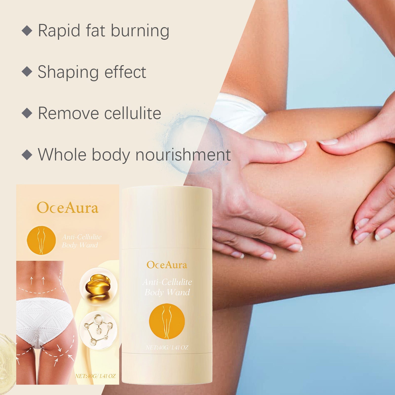 Oceaura Moisturizing And Firming Body Bar, Firming Skin Anti-Wrinkle Dry Moisturizing And Moisturizing Body Bar