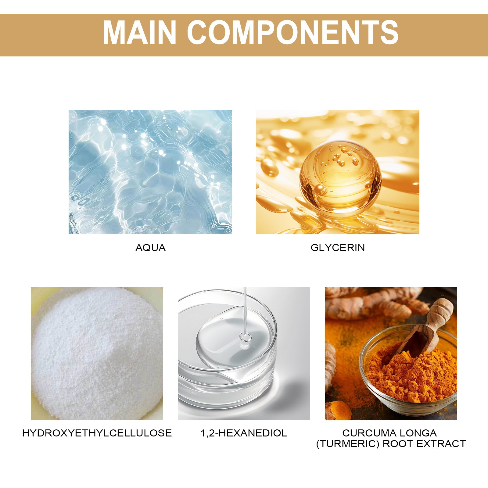 Turmeric Correction Essence Facial Care Hydrating Moisturizing Gentle Moisturizing Skin Care Essence