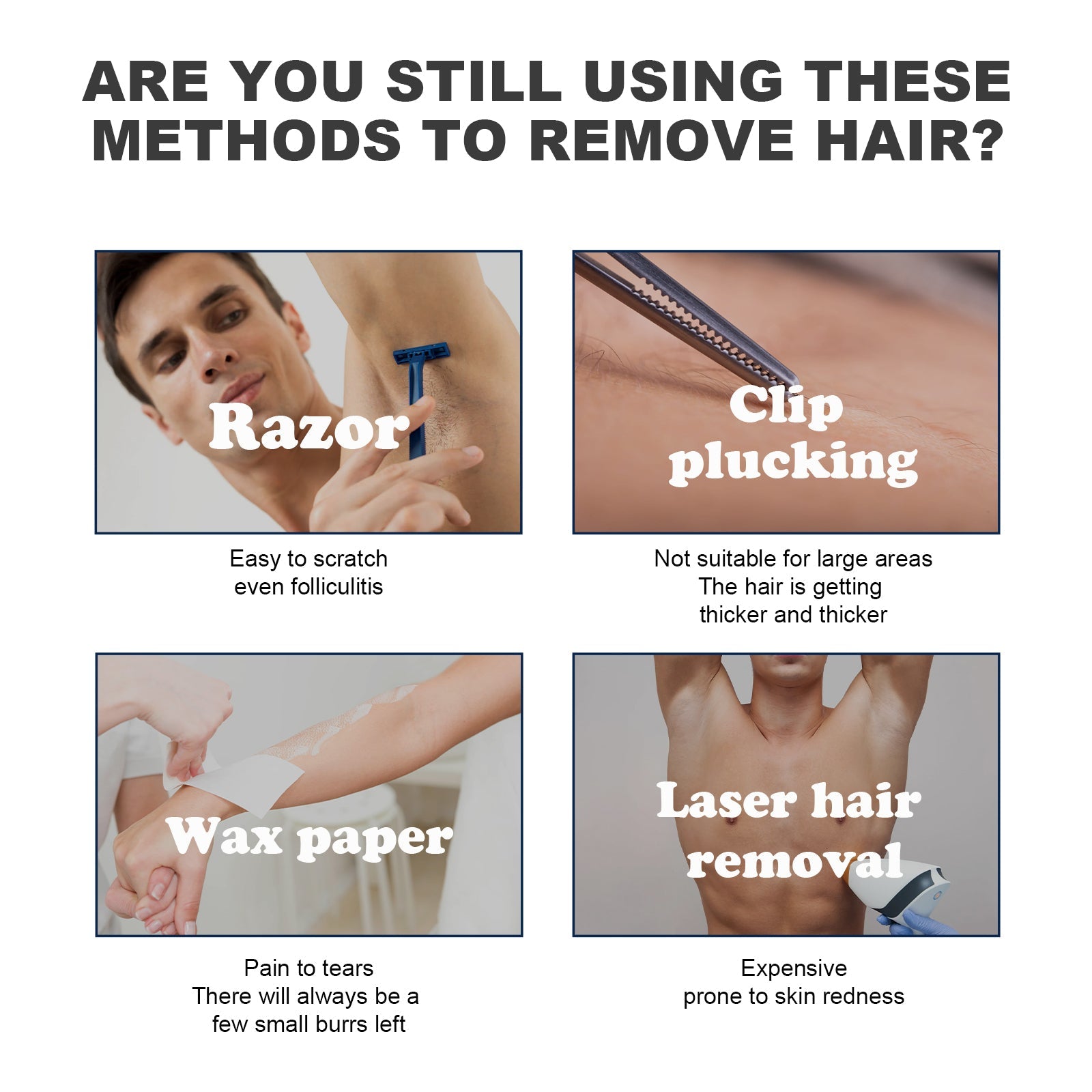 Hair Removal Cream, For Men Men's Underarm Arm And Leg Hair Gentle Non-Irritating Cleaning Hair Removal Cream