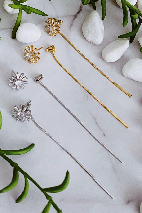 Edelweiss Backdrop Earrings - Gifts for You 'n Me