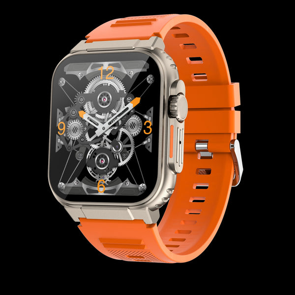 A70 Smart watch 1.96 inch BTCall 600mha SmartWatch for Men Women IP68 Waterproof Heart Rate Fitness Bracelet Sport