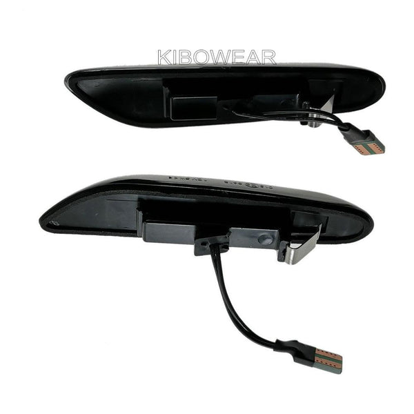 Dynamic LED Fender Light Side Marker For BMW E60 E61 E90 E91 E87 E81 E84 E88 E92 E93 E82 E46 1 3 5 series x1 2004 2010 flasher