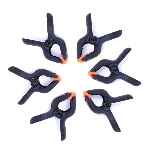 6 Pcs Photography Studio Background stand holder Clips
