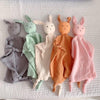 Soft Newborn Baby Sleeping Dolls Kids Fashion Sleep Toy Soothe Appease Towel Bib for Xmas Gift - Gray