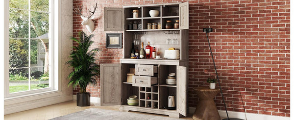Coffee bar cabinets, kitchen cabinets with storage rooms, farmhouse wine cabinets with drawer racks and cabinets, dining cabinet