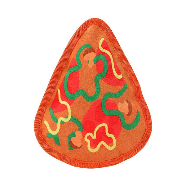 Durable Dog Toy for Chewing, Playing, and Teeth Cleaning - Fun Squeaky Anti-Boredom Design in Hamburger and French Fries Shapes for Small and Medium Dogs